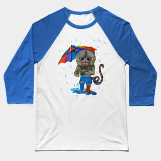 Pygmy Marmoset in the Rain Baseball T-Shirt